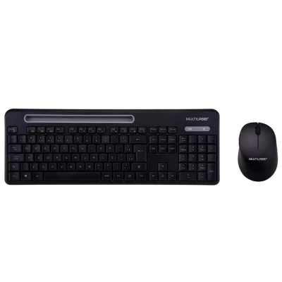 Teclado e Mouse Sem Fio Preto TC280 Multilaser