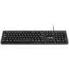 Teclado multimidia USB dynamic circle ABNT2 Preto Vinik