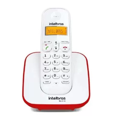 Telefone S/ Fio Identificador De Chamadas Intelbras - Ts3110