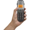 Telefone Sem Fio Intelbras Preto + Ramal TS 5122