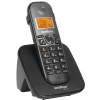 Telefone Sem Fio Intelbras Preto + Ramal TS 5122