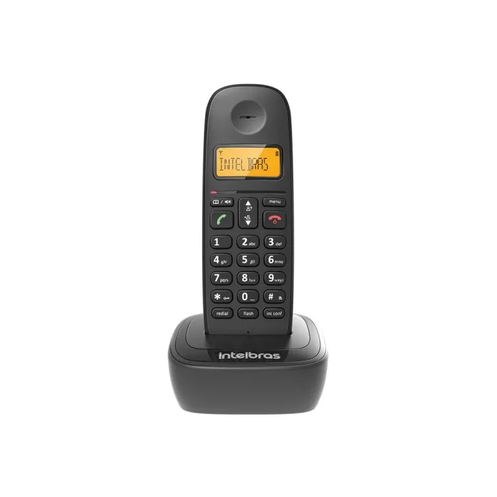 Telefone Sem Fio Intelbras Preto Ts2510 Novo