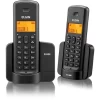 Telefone Sem Fio Preto Elgin Tsf 8002 Com 1 Ramal Bivolt