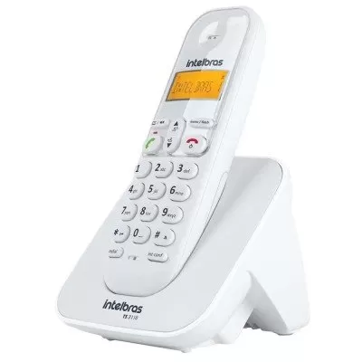 Telefone Sem Fio TS 3110 Branco Intelbras Original C/ Nf