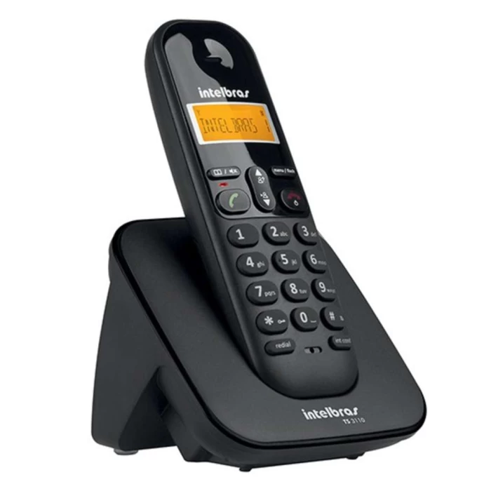 Telefone sem fio digital 1,9GHZ TS3110 PRETO