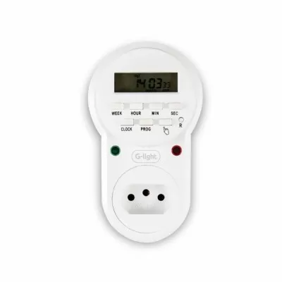 Timer Digital 10A Bivolt Tmd-Br-10-3B G-light