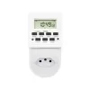 Timer Temporizador Digital Com Programação Cor Branco Bivolt