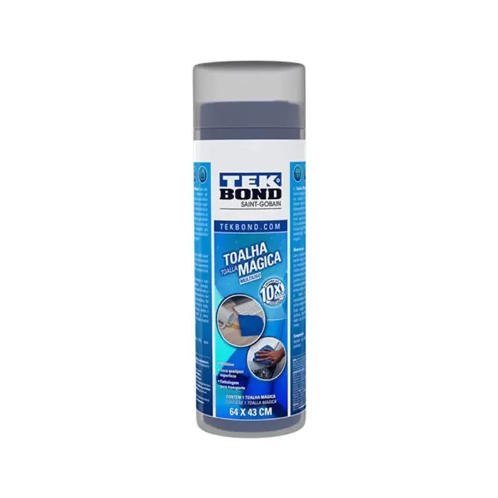 Toalha Mágica Azul Tekbond Novo