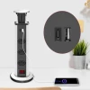 Torre De Tomada Retrátil Multiplug 3 Tomadas + Usb/C PX-103U