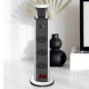 Torre De Tomada Retrátil Multiplug 3 Tomadas + Usb/C PX-103U