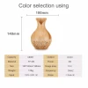 Umidificador/Aromatizador Madeira 5V 2W 130ml Bmax Bm059