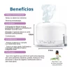 Umidificador Difusor De Aromas Com Led 500ML Branco X-Cell