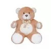 Urso De Pelúcia Duda Bege 40Cm Lovelu Toys Novo