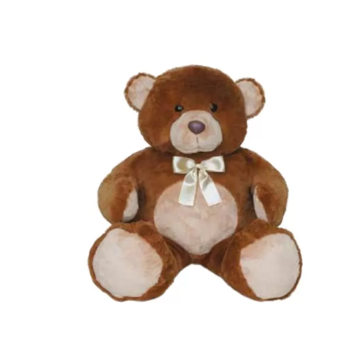 Urso De Pelúcia Duda Marrom 40Cm Lovely Toys Novo