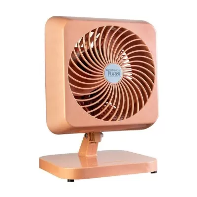 Ventilador De Mesa Delta Turbi 220V Rosa Dune Novo