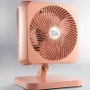 Ventilador De Mesa Delta Turbi 220V Rosa Dune Novo