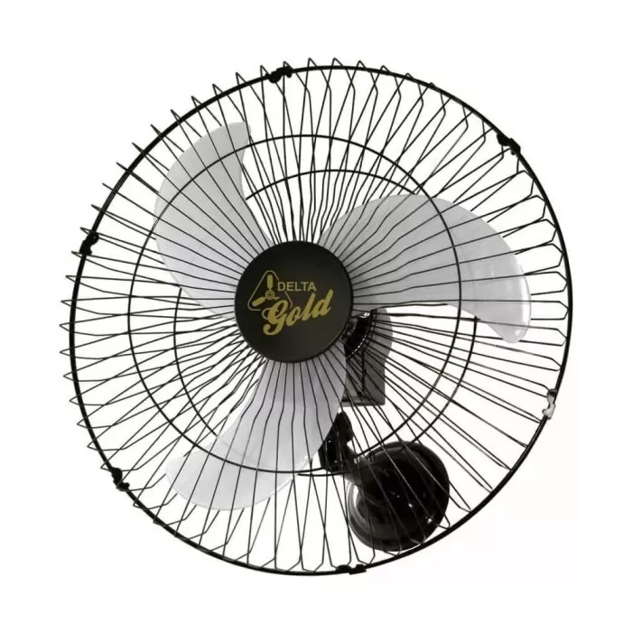 Ventilador De Parede 60Cm Preto 60 Fios Gold Novo