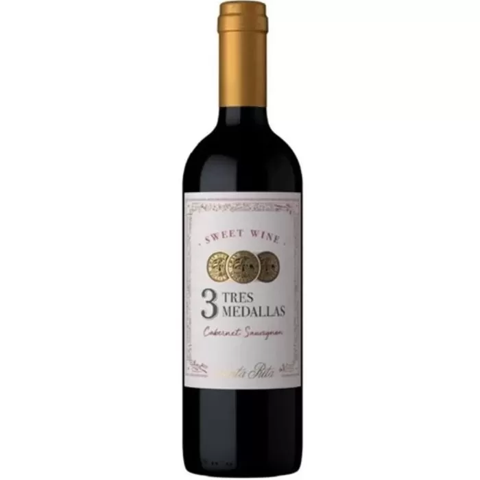 Vinho 3 Medallas Sweet Cabernet Sauvignon 750Ml 2021