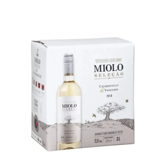 Vinho Branco Chardonnay Viognie Miolo 3L 2024