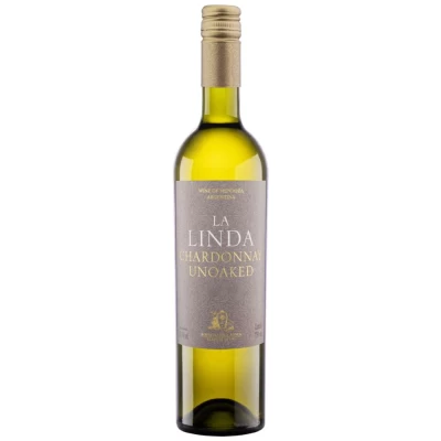 Vinho Branco La Linda Chardonnay Unoaked 2020 750ml original