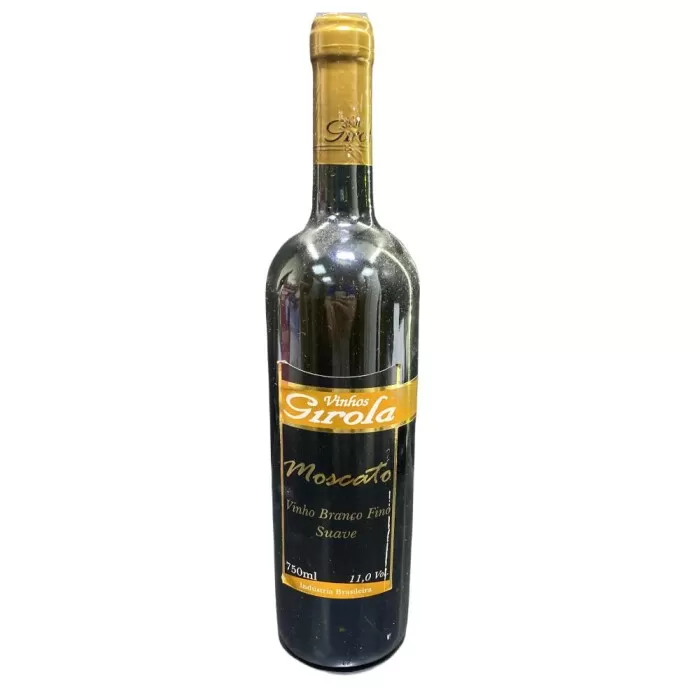 Vinho Branco Suave Fino Moscato Girola 750ml