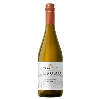 Vinho Branco Trapiche Tesoro Chardonnay 2020 750ml