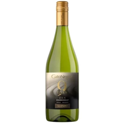 Vinho Chileno Branco Gato Negro Lives Chardonnay 750Ml