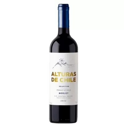 Vinho Tinto Alturas De Chile Merlot 2022 750Ml
