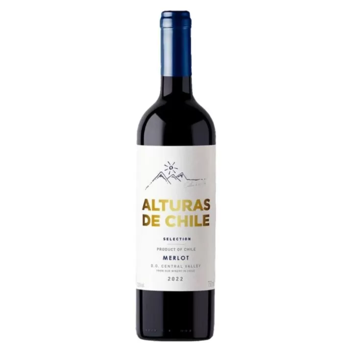 Vinho Tinto Alturas De Chile Merlot 2022 750Ml