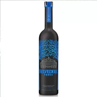 Vodka Belvedere Midnight Poland 1750ml com led