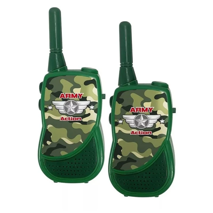 Walkie Talkie Army Action Com Lanterna Infantil Dmt61 DmToys