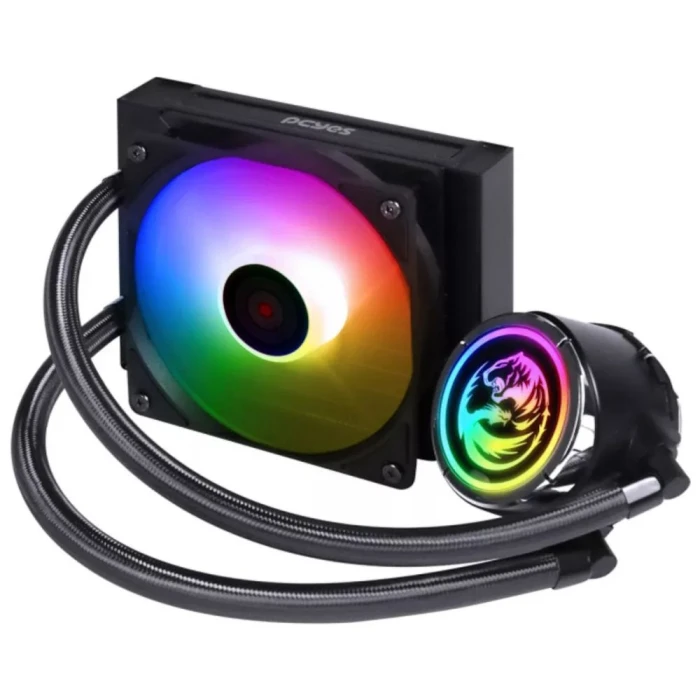 Water Cooler Gamer Nix Pcyes Argb 120mm Premium Preto