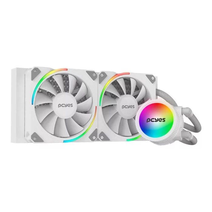 Water Cooler Sangue Frio 3 Gamer Argb White Ghost 240Mm 250W