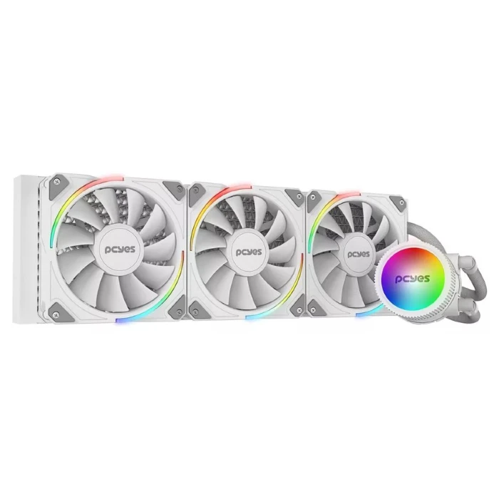 Water Cooler Sangue Frio 3 Gamer Argb White Ghost 360mm 350W