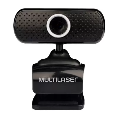 Webcam 480P Com Microfone Integrado USB Preto WC051 Multi