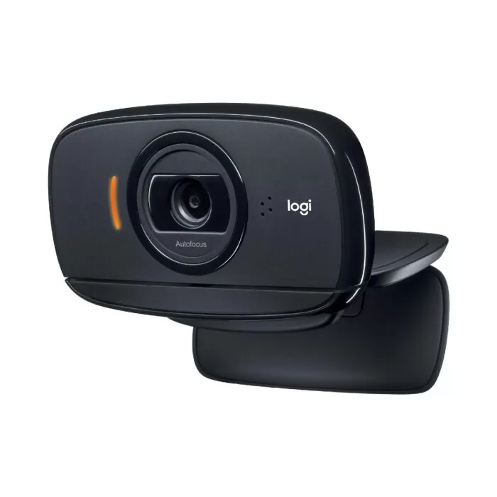 Webcam C525 Hd 720P Portable Logitech Com Microfone Novo