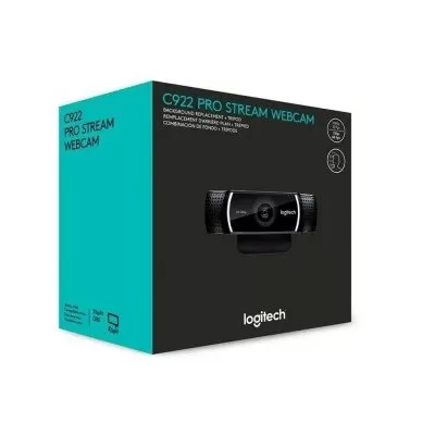 Webcam C922 Pro Stream Logitech Hd Pro 1080p C/ Tripé