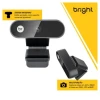 Webcam Office Full HD Preta WC576 Bright com Microfone Embutido