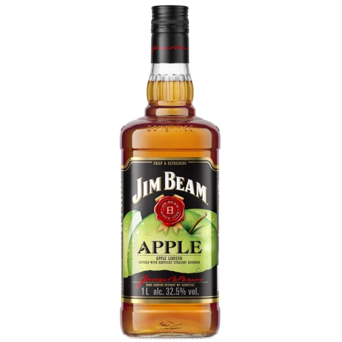 Whiskey Bourbon Jim Beam Apple 1L