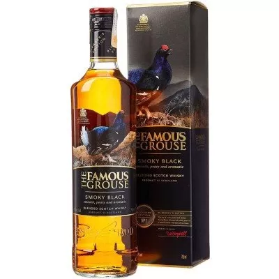 Whisky Escocês the fammous grouse Smoky Black Garrafa 750ml