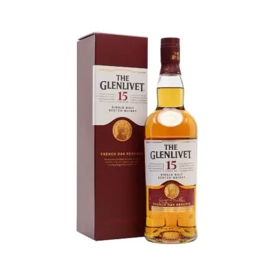 Whisky Glenlivet 15 Anos Single Malt 750ml