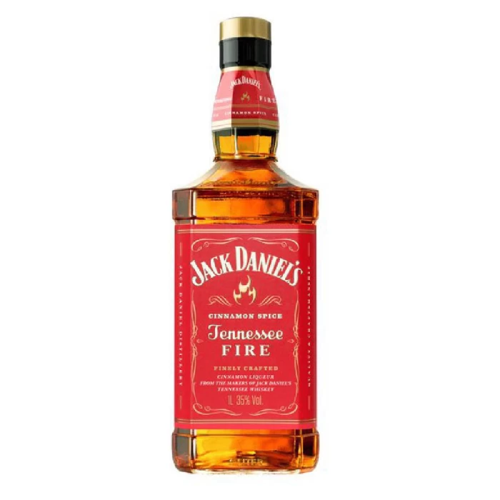 Whisky Jack Daniels Canela Tennesse Fire 1 Litro