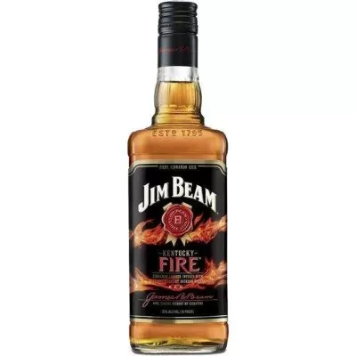 Whisky Jim Beam Kentucky Fire 1L