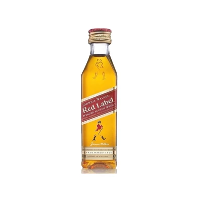 Whisky Johnnie Walker Red Label Pequeno 200ml Novo