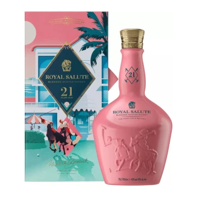 Whisky Royal Salute The Miami Polo Edition 21 Anos 700mL