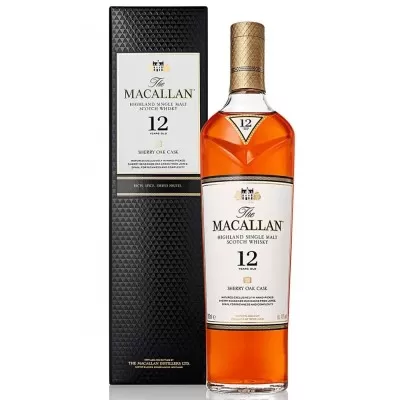 Whisky The Macallan Single Malt 12 Anos Sherry Oak Cask