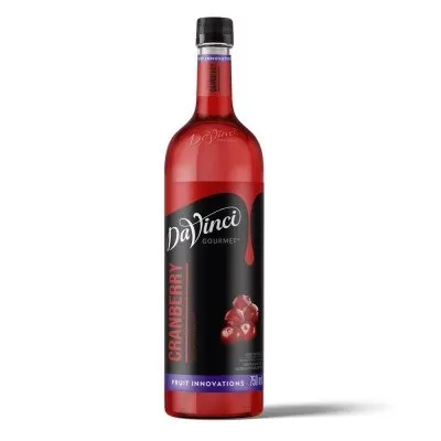 Xarope para Drinks Cranberry 750ml Davinci Gourmet